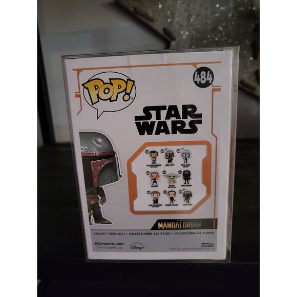 Funko Pop Star Wars Mandalorian #484 Cobb Vanth In Protective Case - Picture 3 of 6